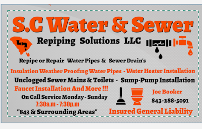 S.C Water&Sewer Repiping Solutions LLC Best Plumber in Hartsville
